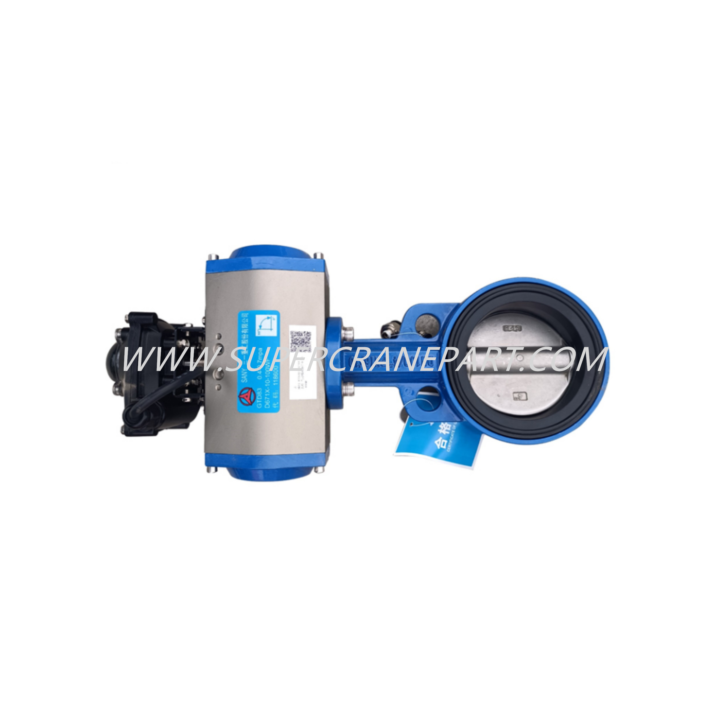 A220400000531 Pneumatic Butterfly Valve D671X-10-80WF
