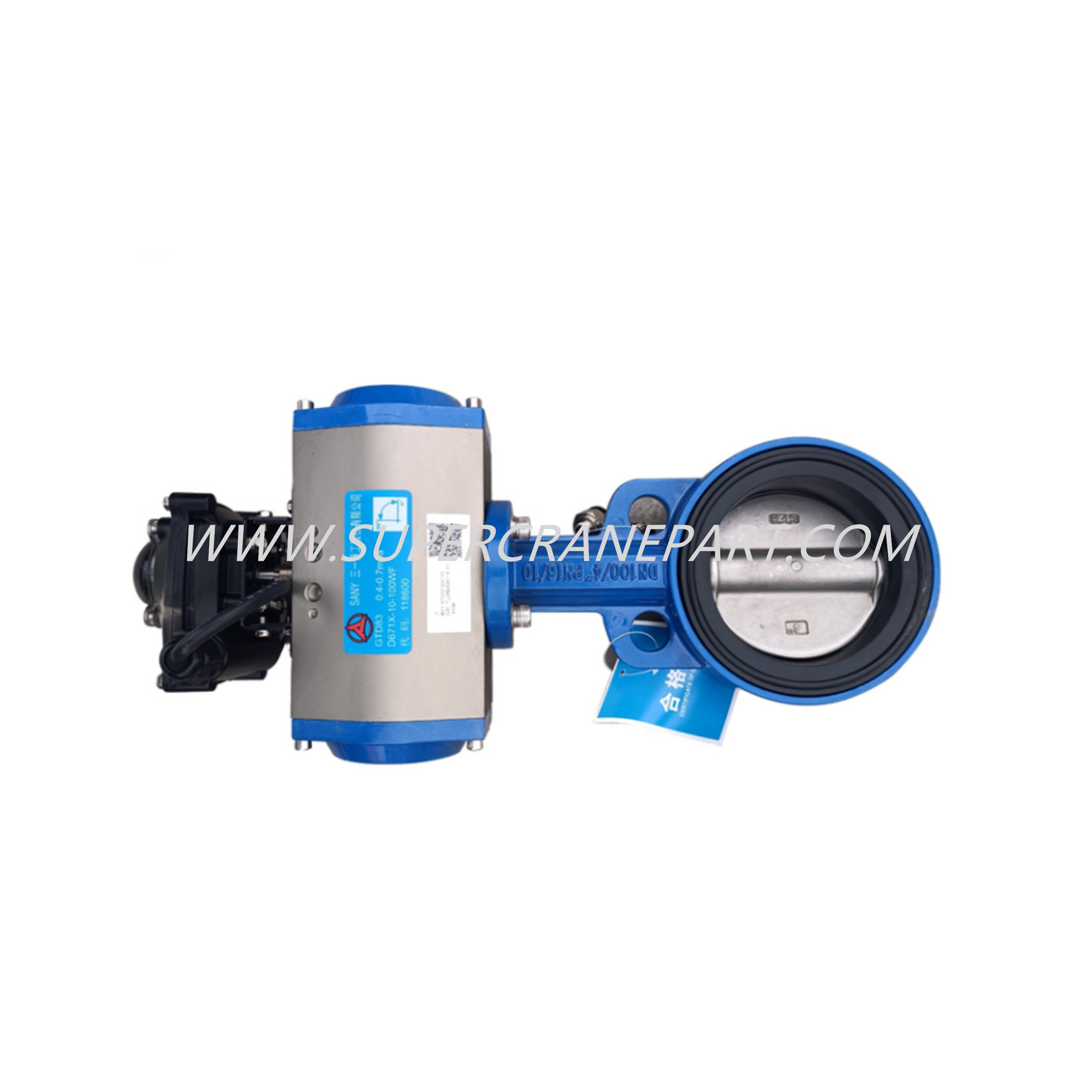 A220401000185 Pneumatic Butterfly Valve D671X-10-150WF