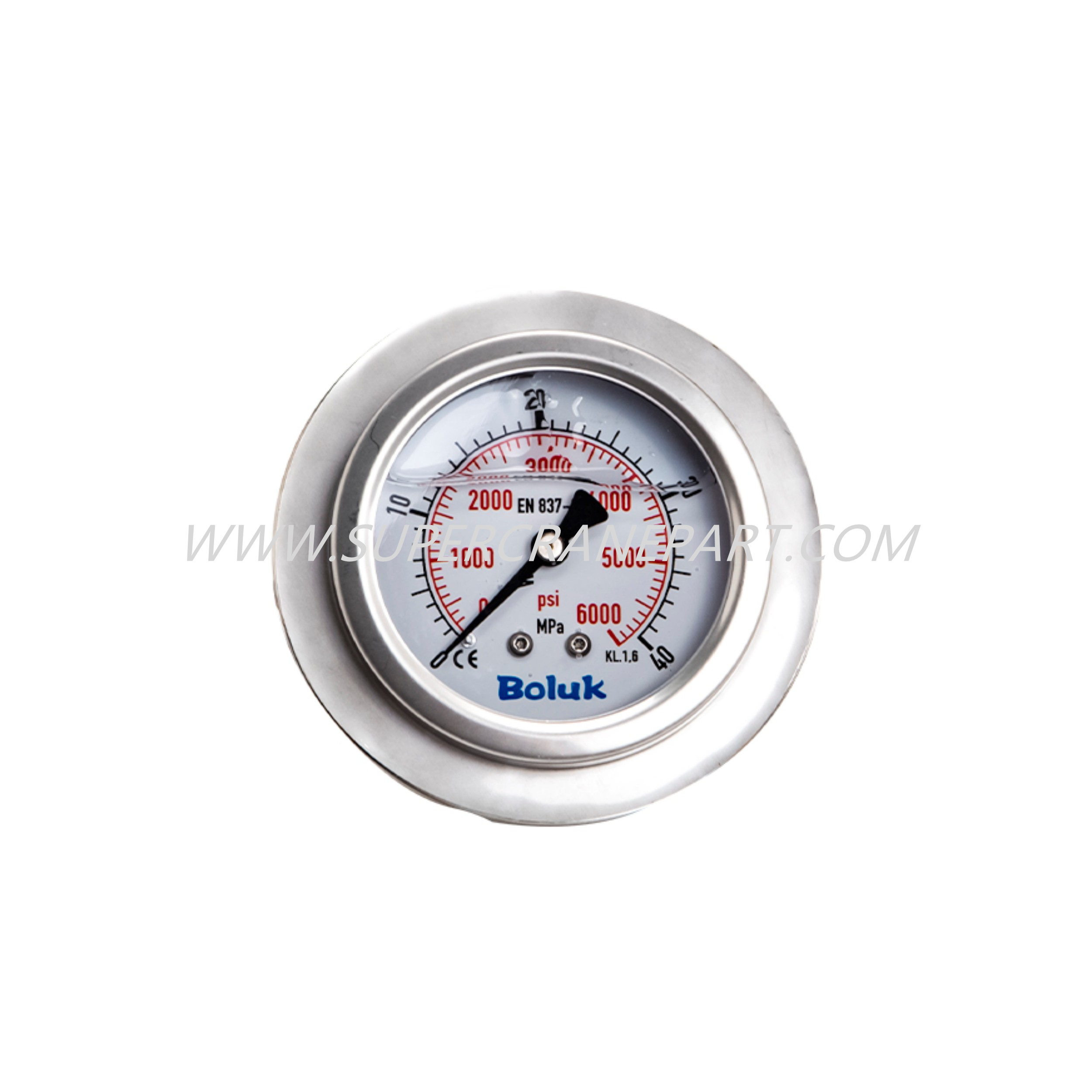 B250202000006 Pressure Gauge NG063 G1/4B 40MPA1910